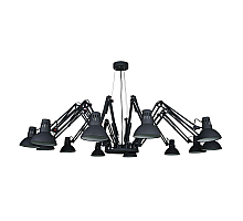 Подвесная люстра Arte Lamp Ragno A2043SP-12BK