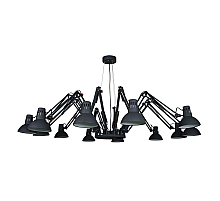 Подвесная люстра Arte Lamp Ragno A2043SP-12BK