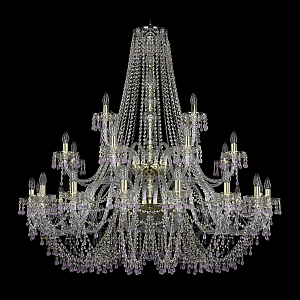 Подвесная люстра Bohemia Ivele Crystal 1410/16+8+4/460/2d G V7010