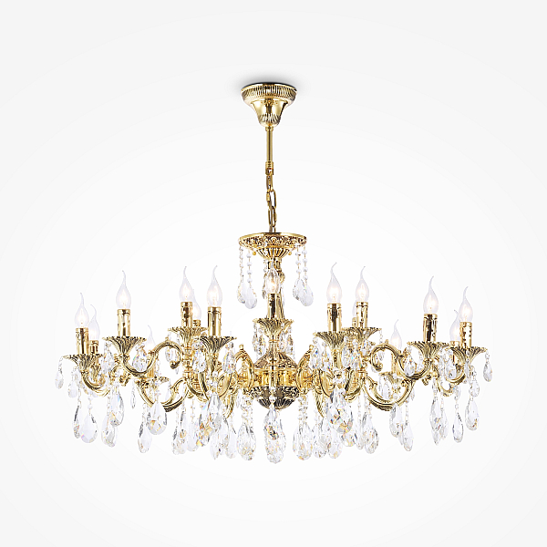 Подвесная люстра Maytoni Monica DIA883-PL-18-G