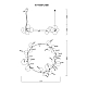 Подвесная люстра Arte Lamp Vincent A7790SP-24BK