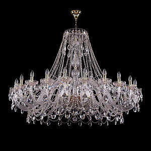 Подвесная люстра Bohemia Ivele Crystal 1411/24/530 G