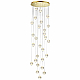 Подвесная светодиодная люстра Odeon Light Crystal 5008/120L