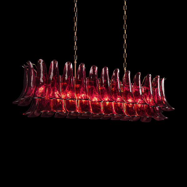 Подвесная люстра Loft IT Lilou 10600/1200R Burgundy