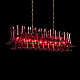 Подвесная люстра Loft IT Lilou 10600/1200R Burgundy