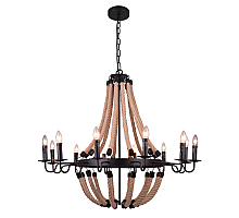 Подвесная люстра Arte Lamp Marsiglia A8956LM-12BK