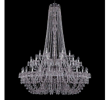 Подвесная люстра Bohemia Ivele Crystal 1410/24+12+6/460/h-175/2d Ni V0300