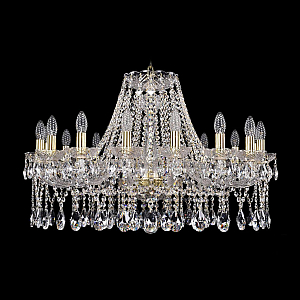 Подвесная люстра Bohemia Ivele Crystal 1413/16/300 G