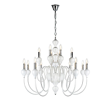 Подвесная люстра iLamp Lady 88003-10+5 WH