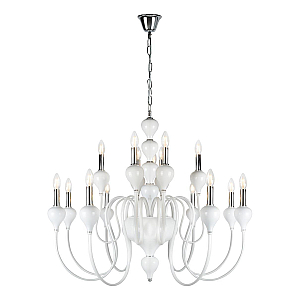 Подвесная люстра iLamp Lady 88003-10+5 WH