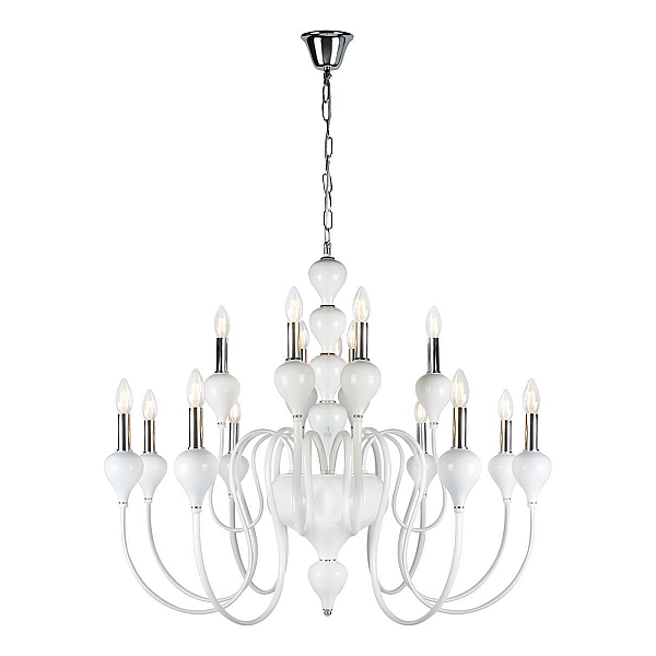 Подвесная люстра iLamp Lady 88003-10+5 WH