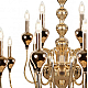 Подвесная люстра iLamp Lady 88003-10+5 GD