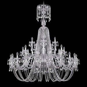 Подвесная люстра Bohemia Ivele Crystal 1402/20+10+5/530/XL-165 Ni
