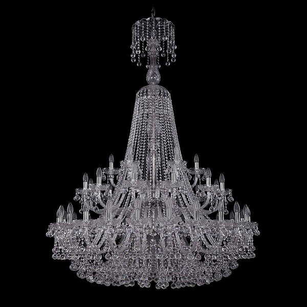 Подвесная люстра Bohemia Ivele 1409/24+12+6/460/XL-175/2d Ni