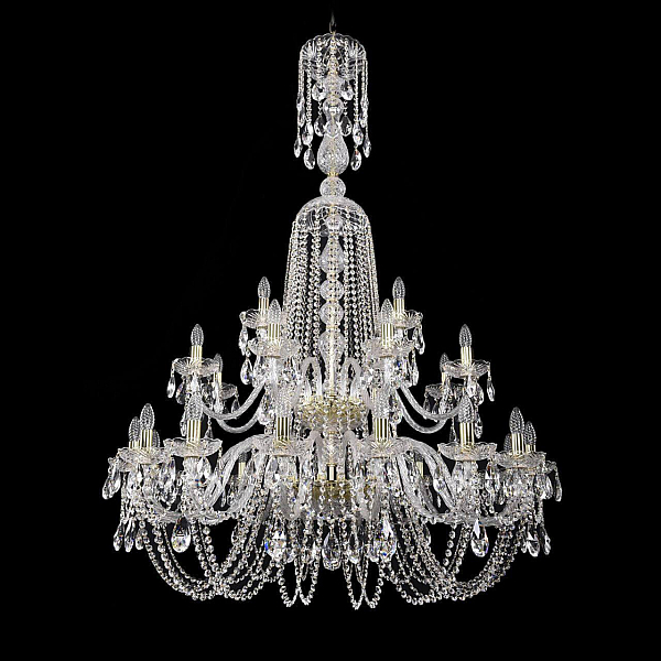 Подвесная люстра Bohemia Ivele 1402/16+8+4/400/XL-160/2d G