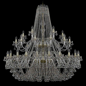 Подвесная люстра Bohemia Ivele Crystal 1409/24+12+6/530/2d G
