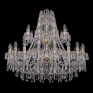 Подвесная люстра Bohemia Ivele Crystal 1403/20+10/360/2d G