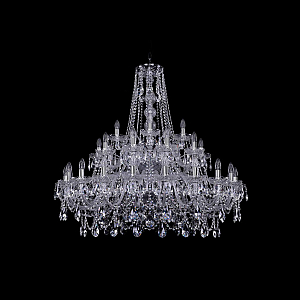 Подвесная люстра Bohemia Ivele Crystal 1411/20+10+5/400/2d Ni