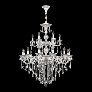 Подвесная люстра Bohemia Ivele Crystal AL78101/12+6/300/2D B WMG
