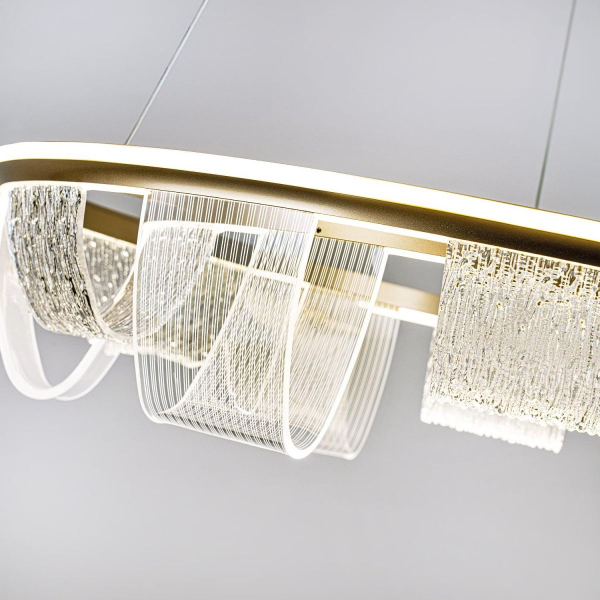 Подвесная люстра LED4U L7706-800 GD Подвесная люстра LED4U L7706-800 GD