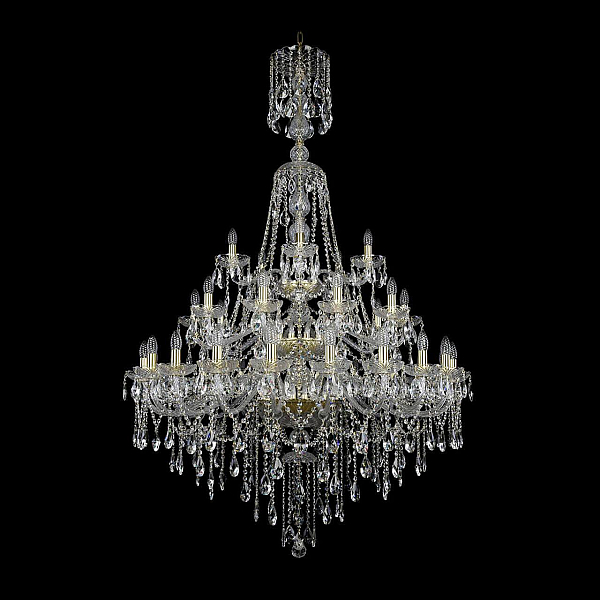 Подвесная люстра Bohemia Ivele 1415/20+10+5/400/XL-180/3d G