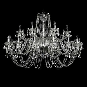 Подвесная люстра Bohemia Ivele Crystal 1402/16+8/460 Ni