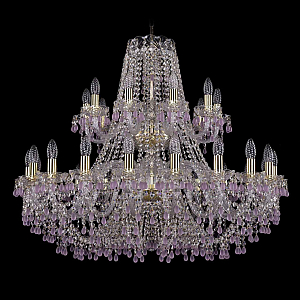 Подвесная люстра Bohemia Ivele Crystal 1410/20+10/360/2d G V7010