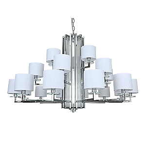 Подвесная люстра Newport 35412+6+3/C chrome без абажуров М0069064