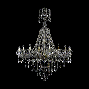 Подвесная люстра Bohemia Ivele Crystal 1415/20/460/XL-173 G