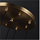 Каскадная люстра DeLight Collection Celestial MT8848-5H brass