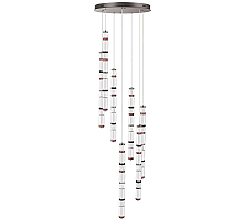 Каскадная люстра Odeon Light L-Vision Collier 5456/210L