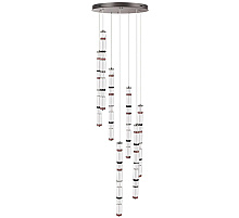 Каскадная люстра Odeon Light L-Vision Collier 5456/210L