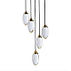 Каскадная люстра DeLight Collection Celestial MT8848-5H brass