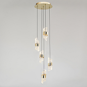 Каскадная люстра DeLight Collection MD23001022-5A gold