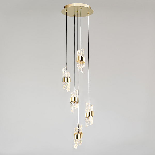 Каскадная люстра DeLight Collection MD23001022-5A gold