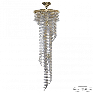 Каскадная люстра Bohemia Ivele Crystal 83113/35IV-100 G