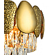 Потолочная люстра Natali Kovaltseva CHIC 81437/6C GOLD