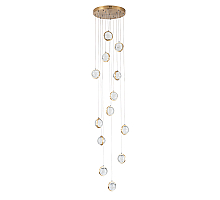 Каскадная люстра Arte Lamp Faberge A2451SP-75PB