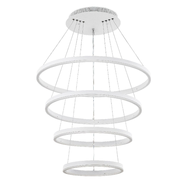 Каскадная люстра LED4U 55000-4 WH Каскадная люстра LED4U 55000-4 WH