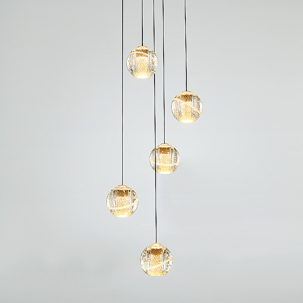 Каскадная люстра DeLight Collection MD22001052-5A gold