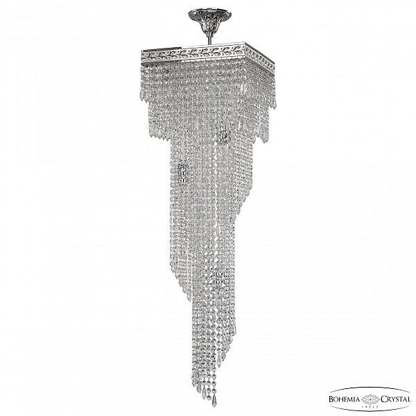 Каскадная люстра Bohemia Ivele Crystal 83112/30IV-100 Ni