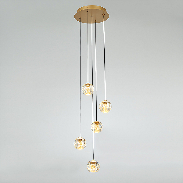 Каскадная люстра DeLight Collection MD22001052-5A gold