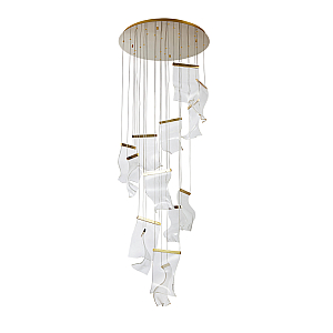 Каскадная люстра Arte Lamp Grappolo A2283SP-14GO
