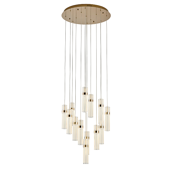 Каскадная люстра Delight Collection OM2367-F13 french gold