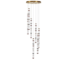 Каскадная люстра Odeon Light L-Vision Collier 5455/210L