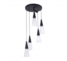 Каскадная люстра LED4U L7106-6 BK