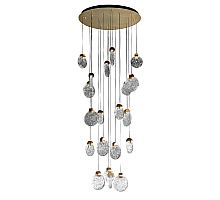 Каскадная люстра Garda Decor Rondo 162FL-61502