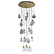 Каскадная люстра Garda Decor Rondo 162FL-61502