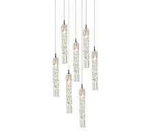 Каскадная люстра Delight Collection Twist OWD272-7 gold