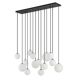 Каскадная люстра Nowodvorski Snowball XIV Black 11408